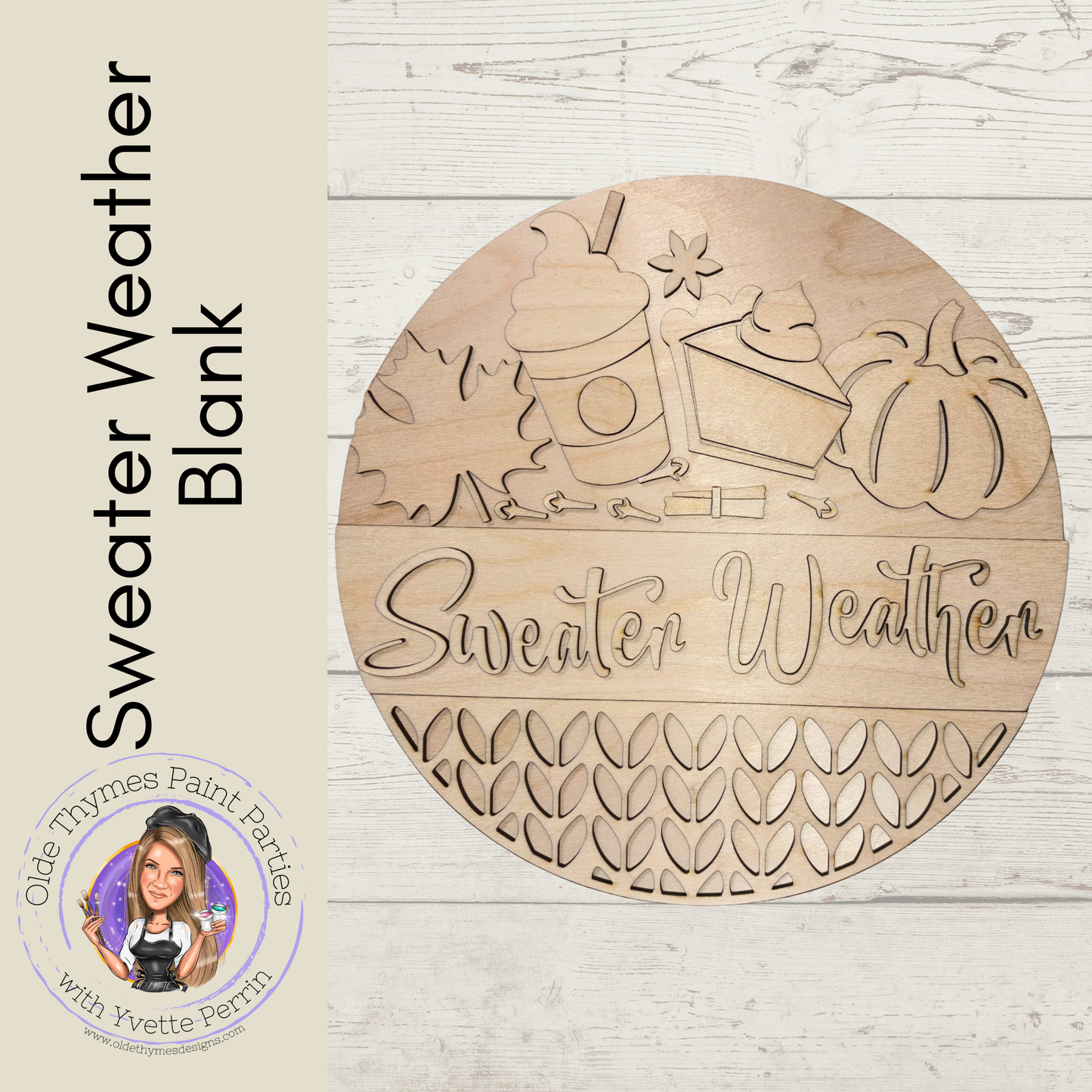 Sweater Weather Blank