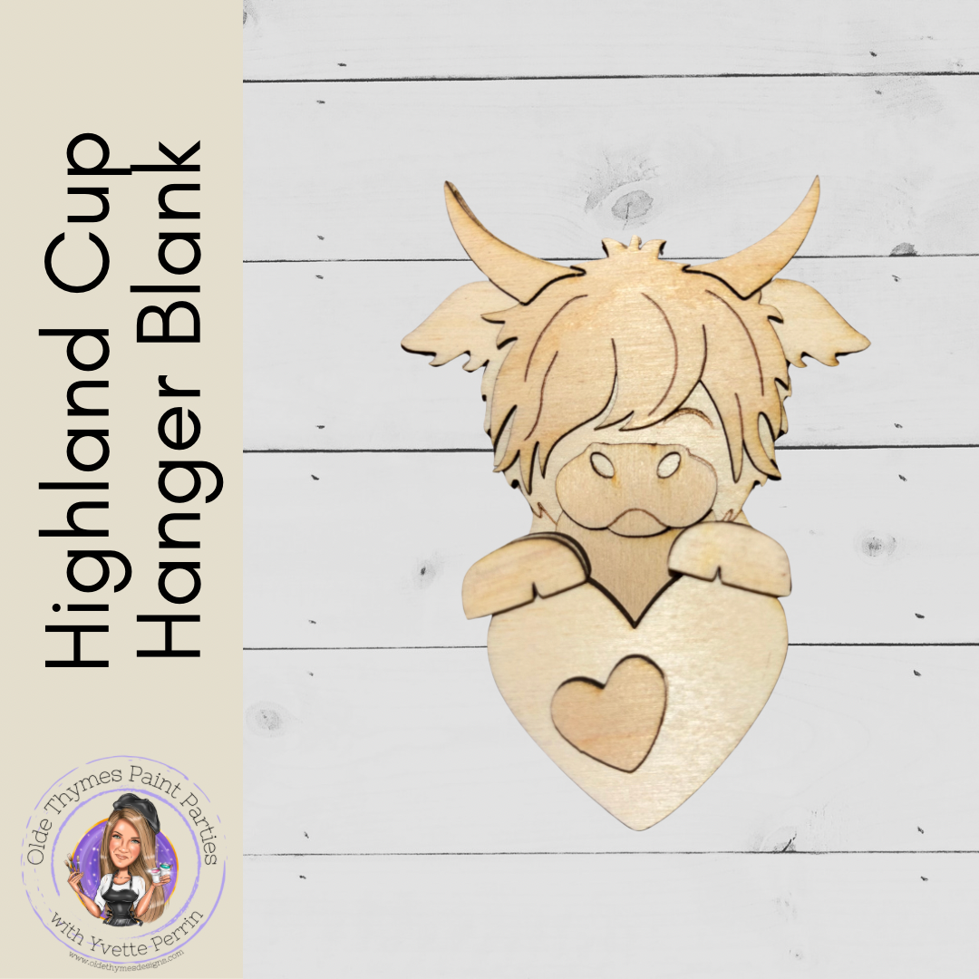 Highland Cup Hanger Blank