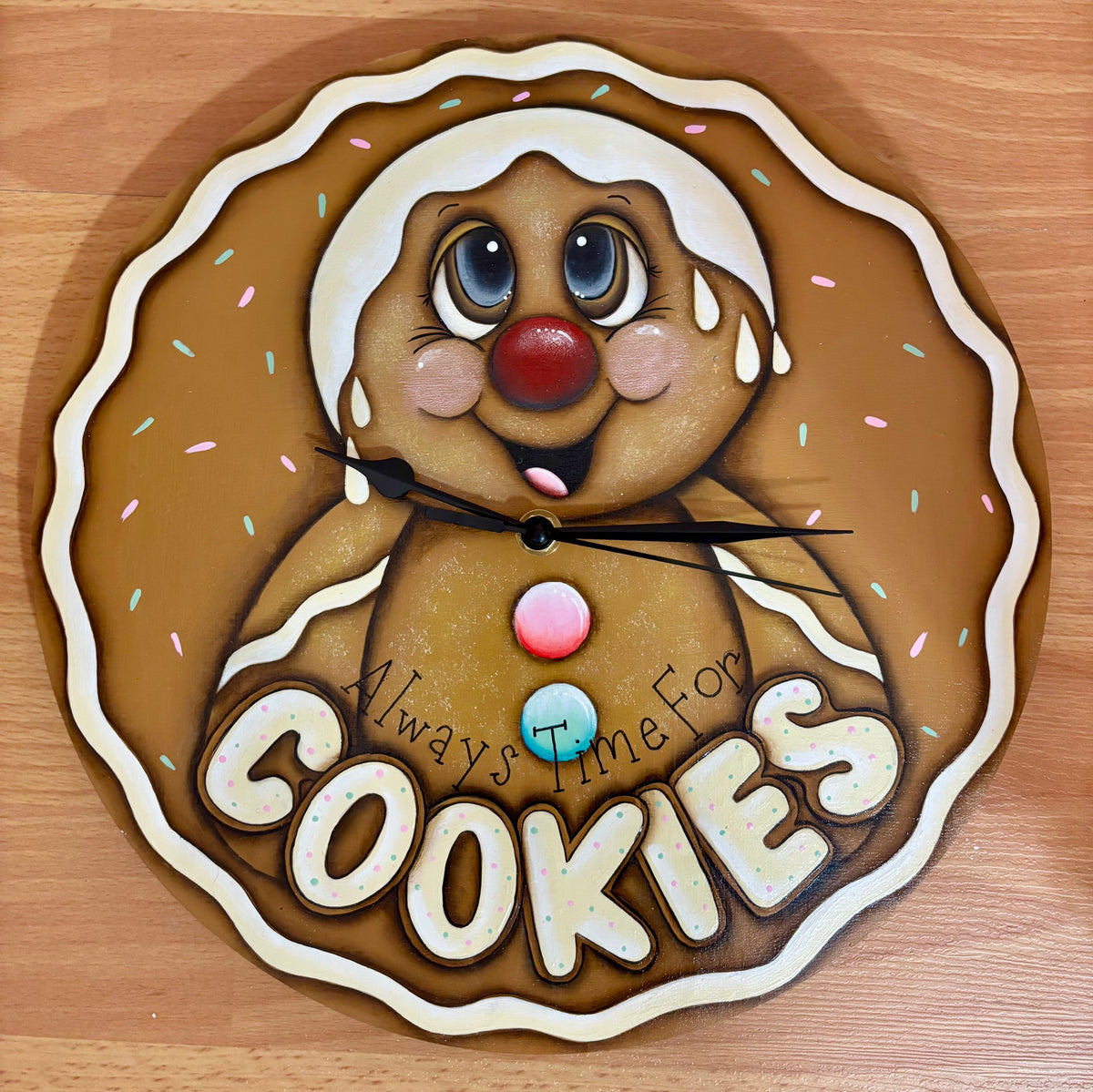 S-Gingerbread Clock
