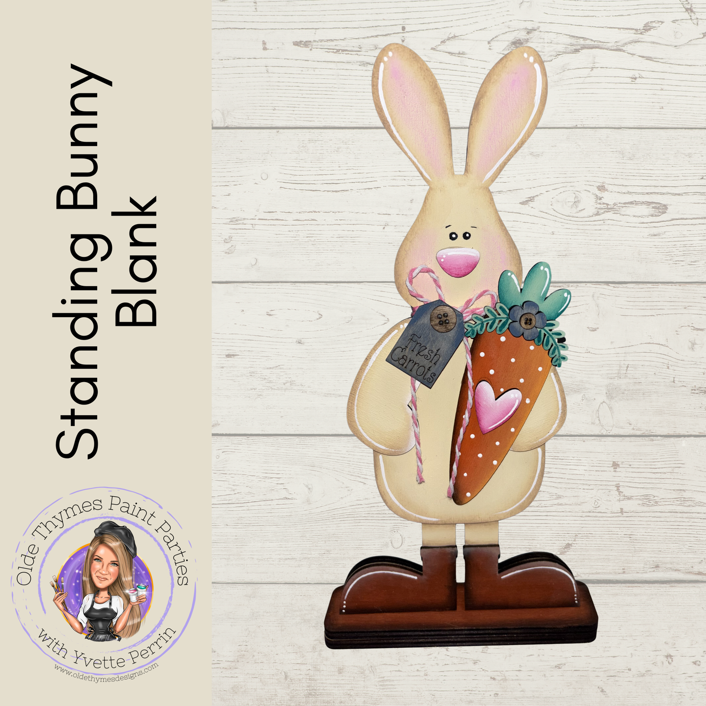 Standing Bunny Blank
