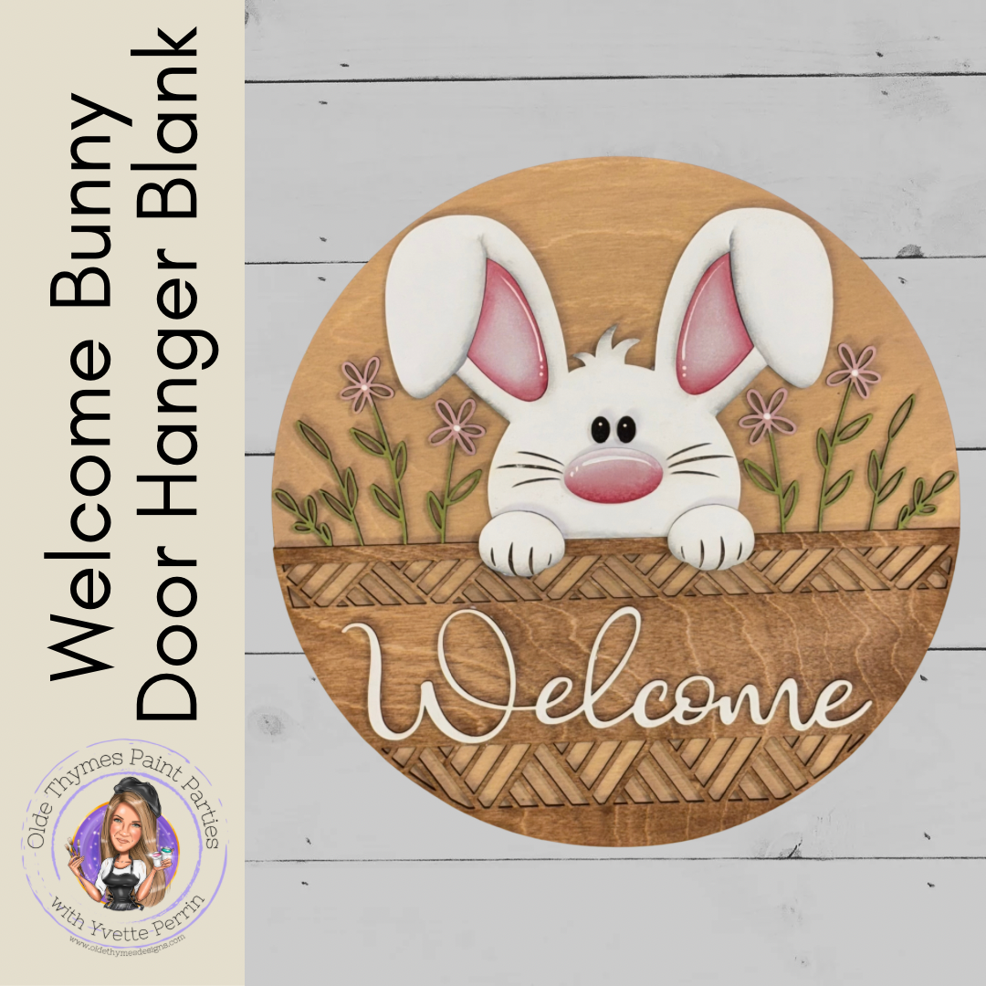 Welcome Bunny Blank