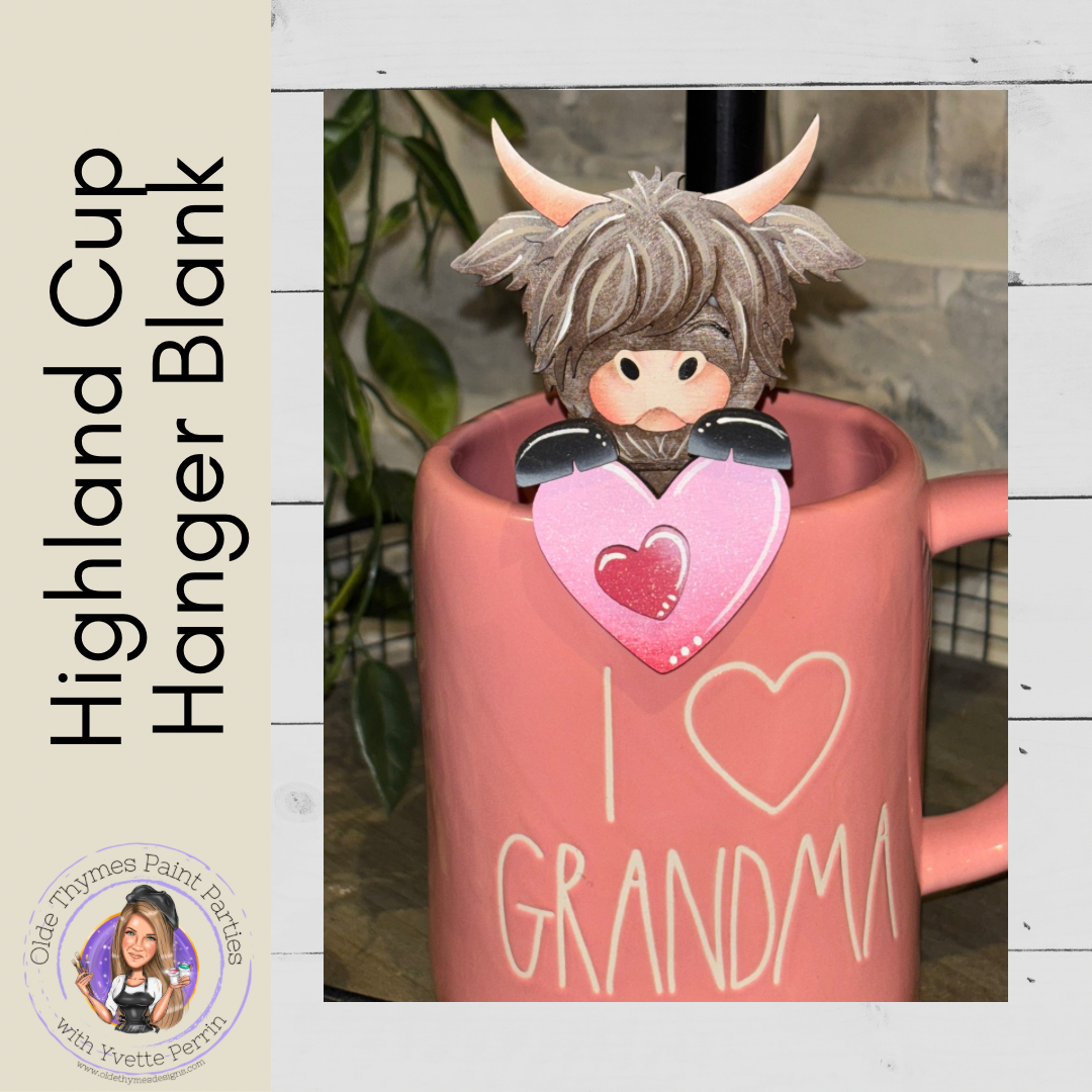 Highland Cup Hanger Blank