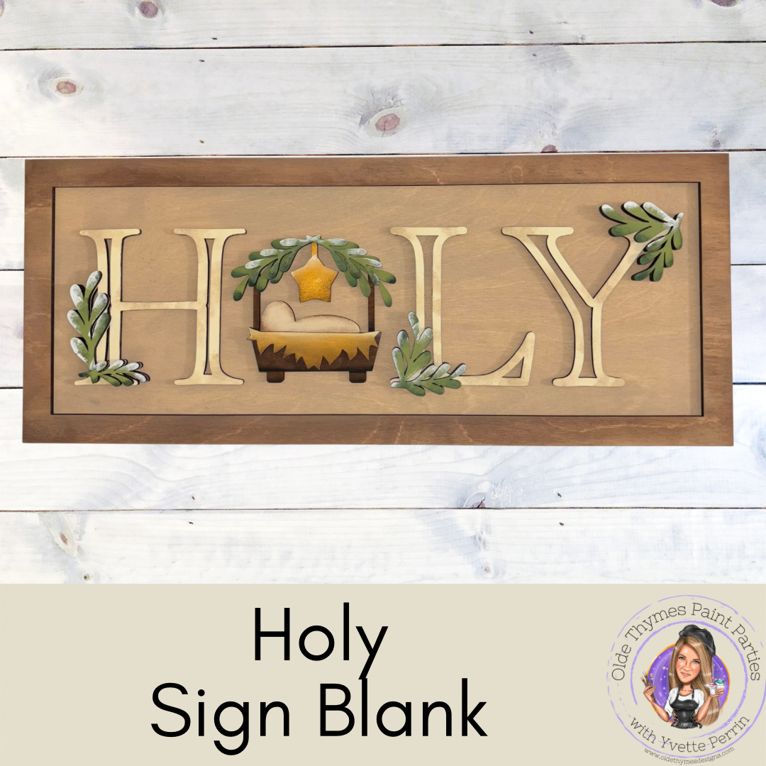 Holy Sign Blank