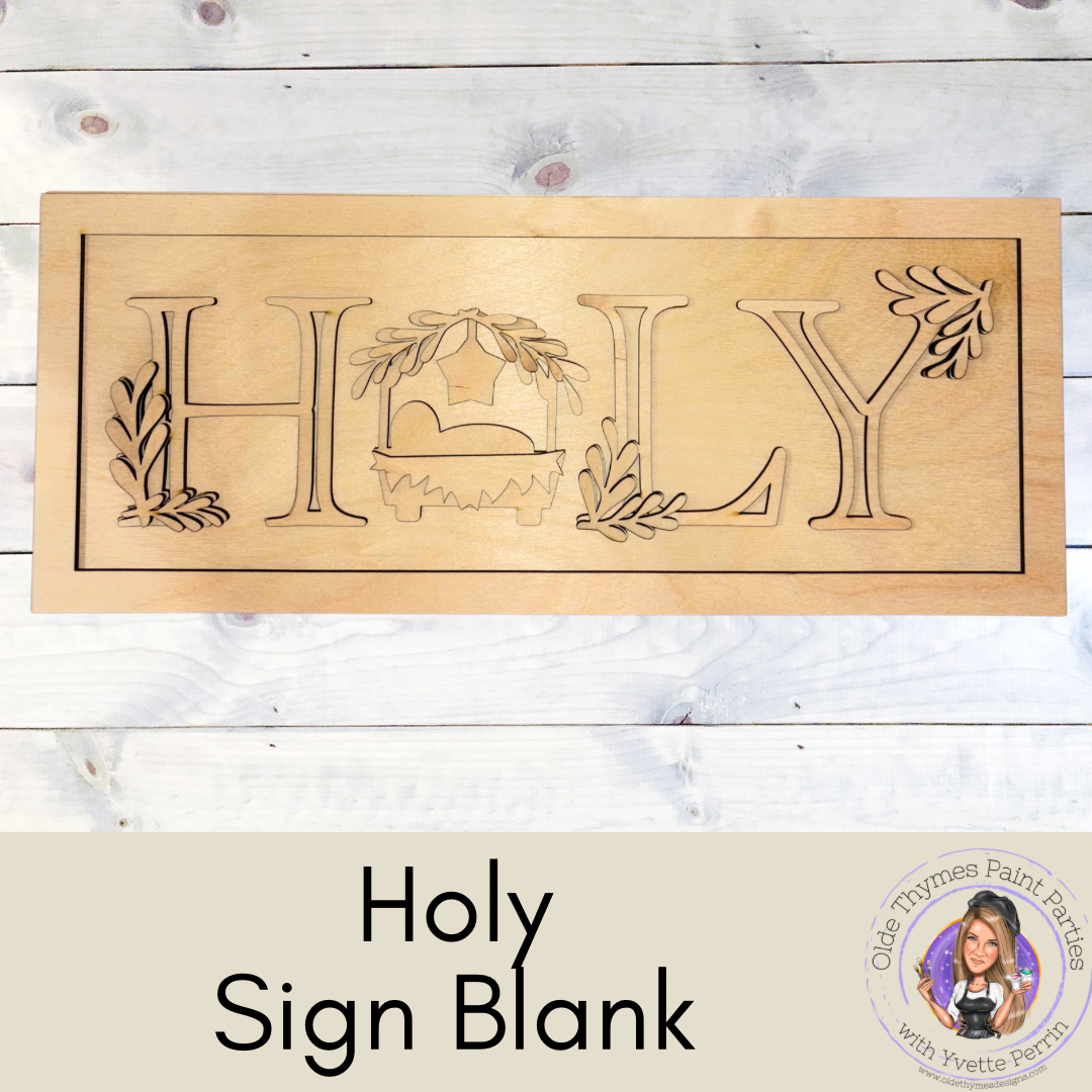 Holy Sign Blank