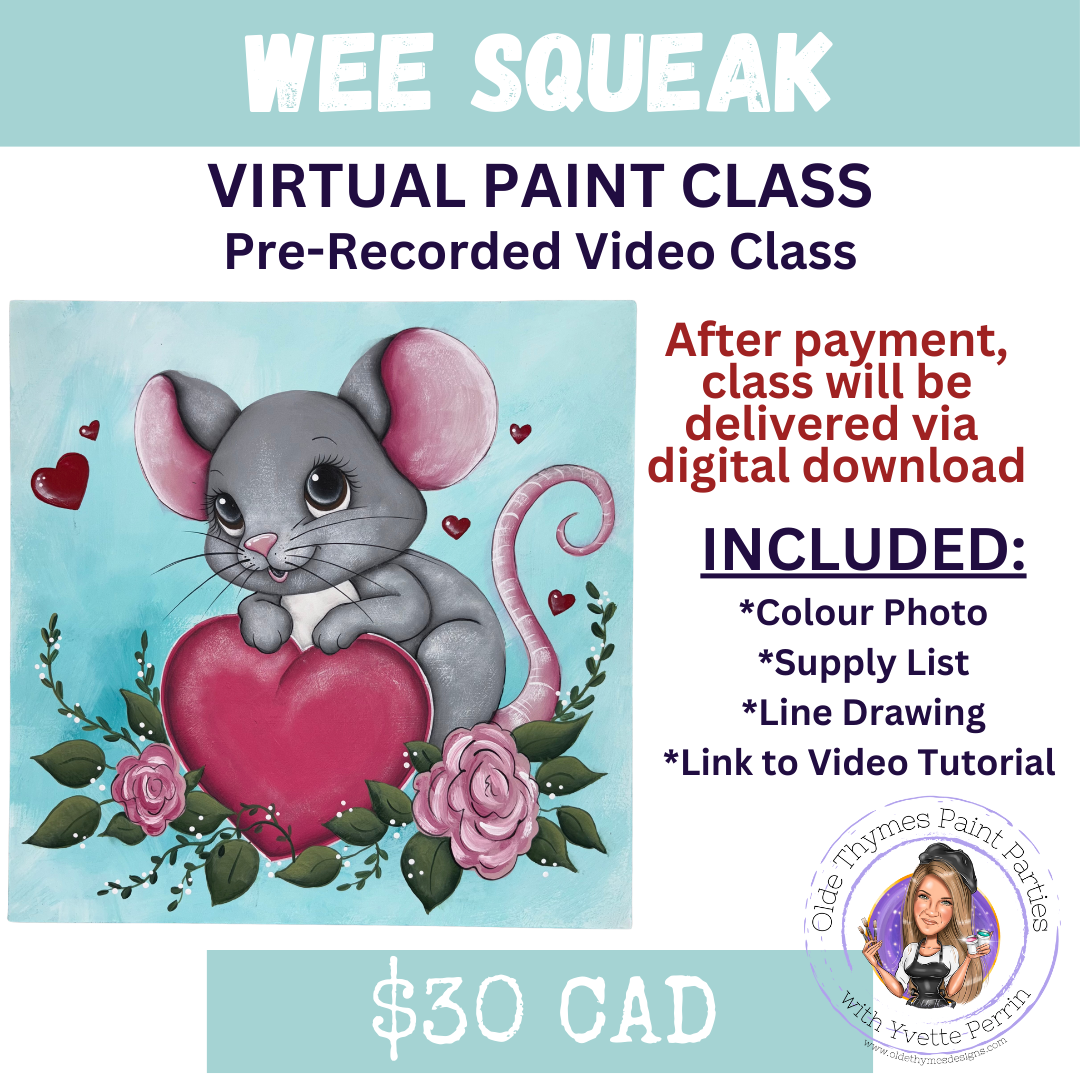 Wee Squeak Virtual Paint Class
