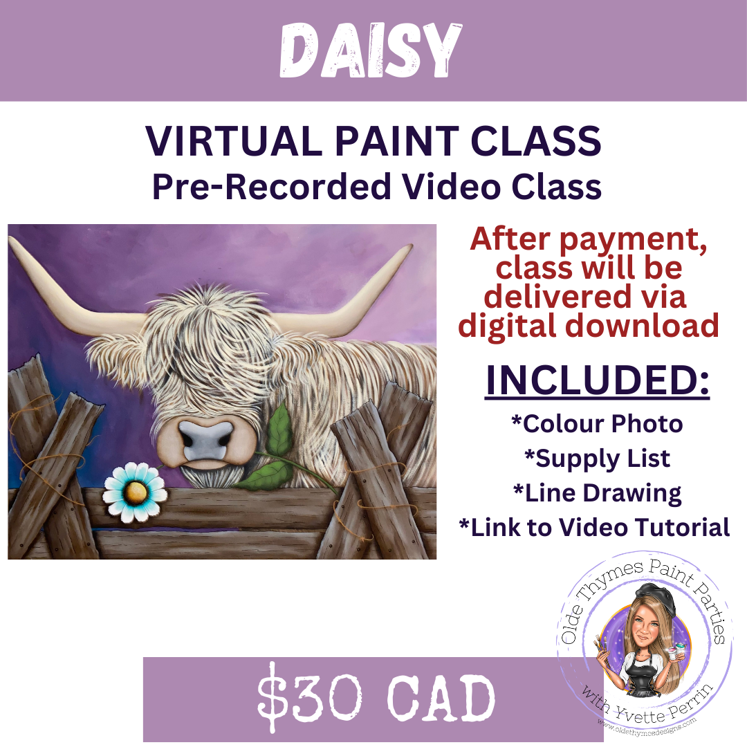 Daisy Virtual Paint Class