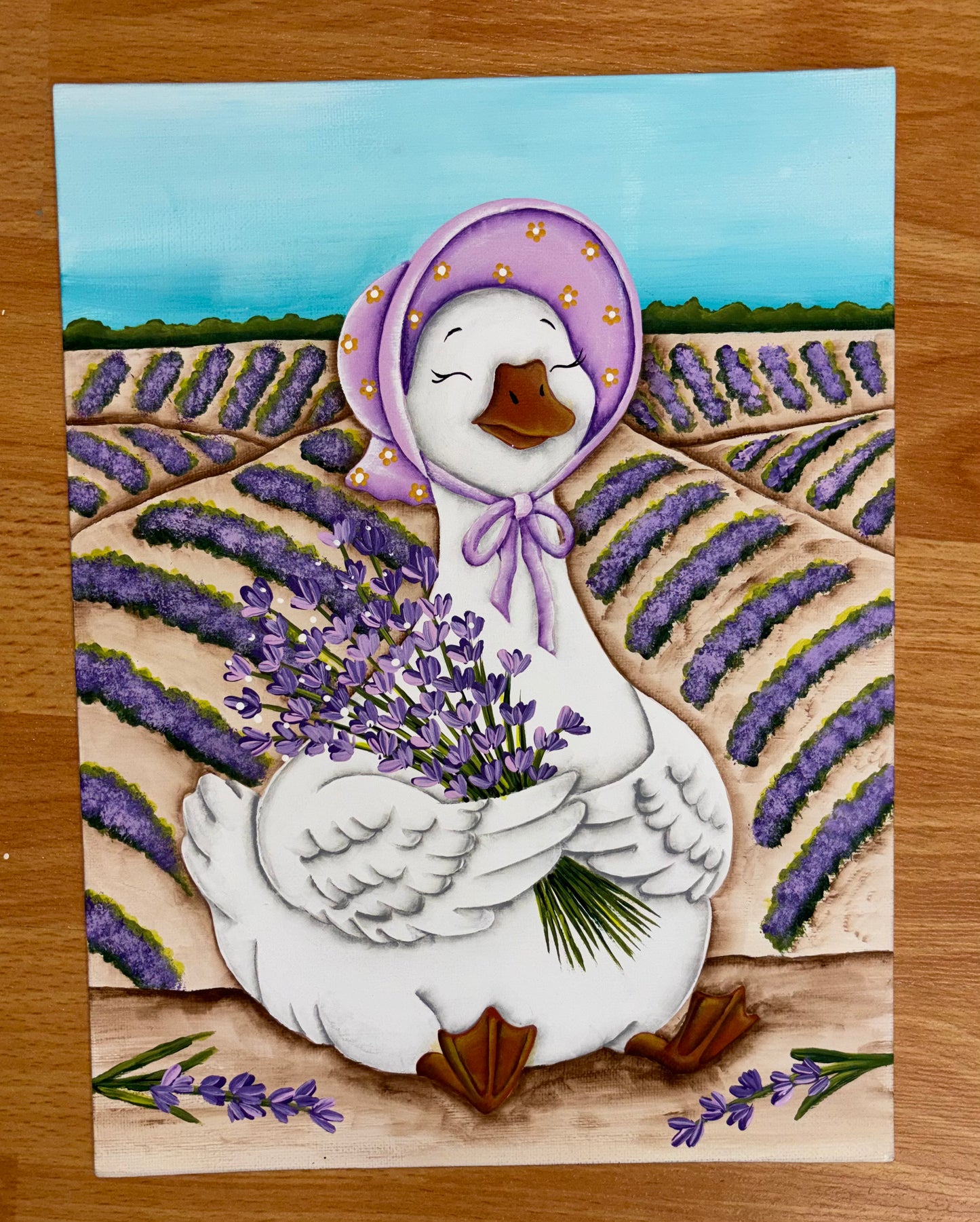 S-Lavender Goose