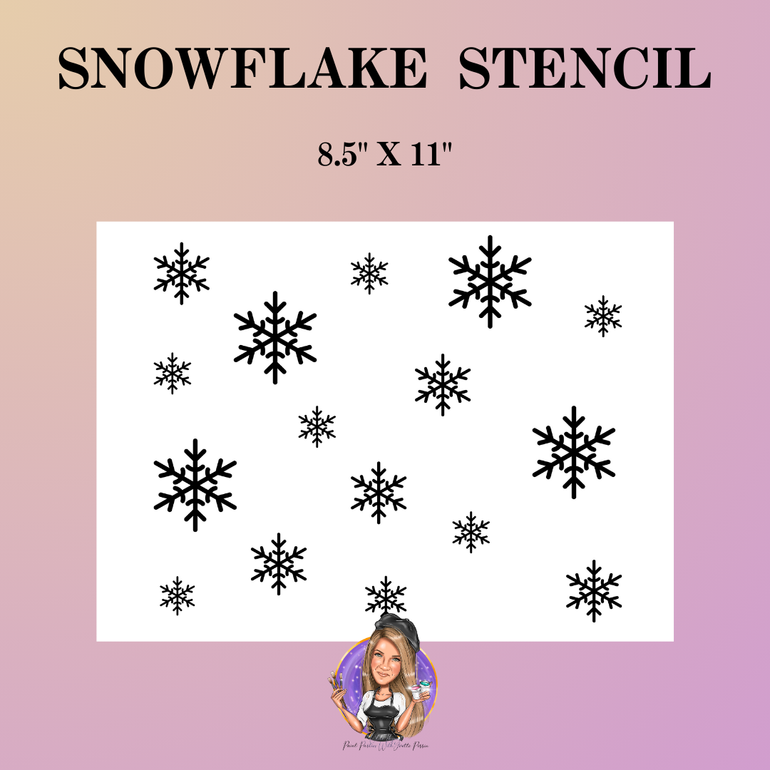 Snowflake Stencil