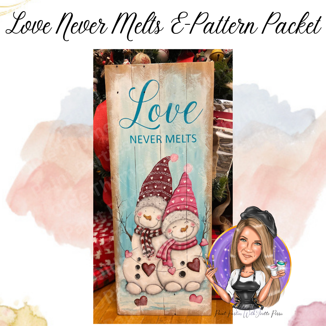 Love Never Melts E-Pattern Packet