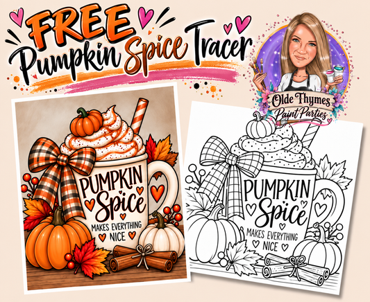 FREE Pumpkin Spice Tracer