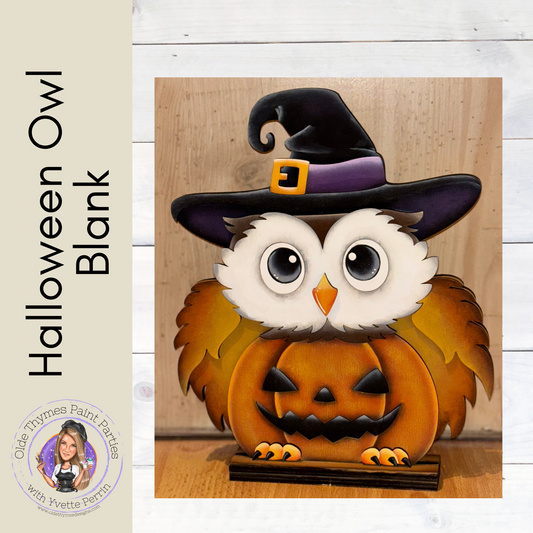 Halloween Owl Blank