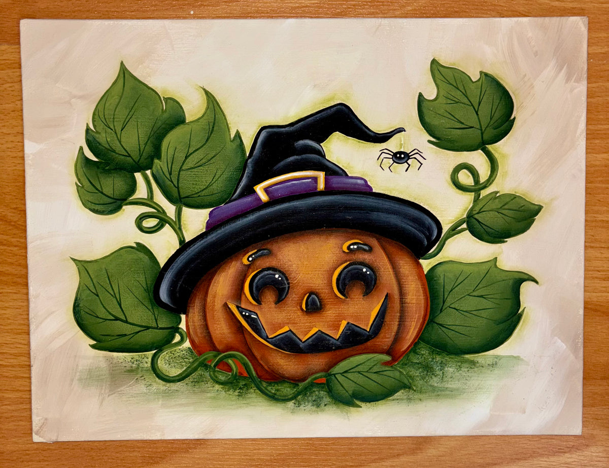 S-Jack O Lantern Painting