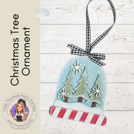 Christmas Tree Ornament Blank