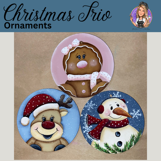 Christmas Trio Ornament Kit