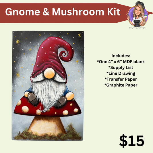 Gnome & Mushroom Kit