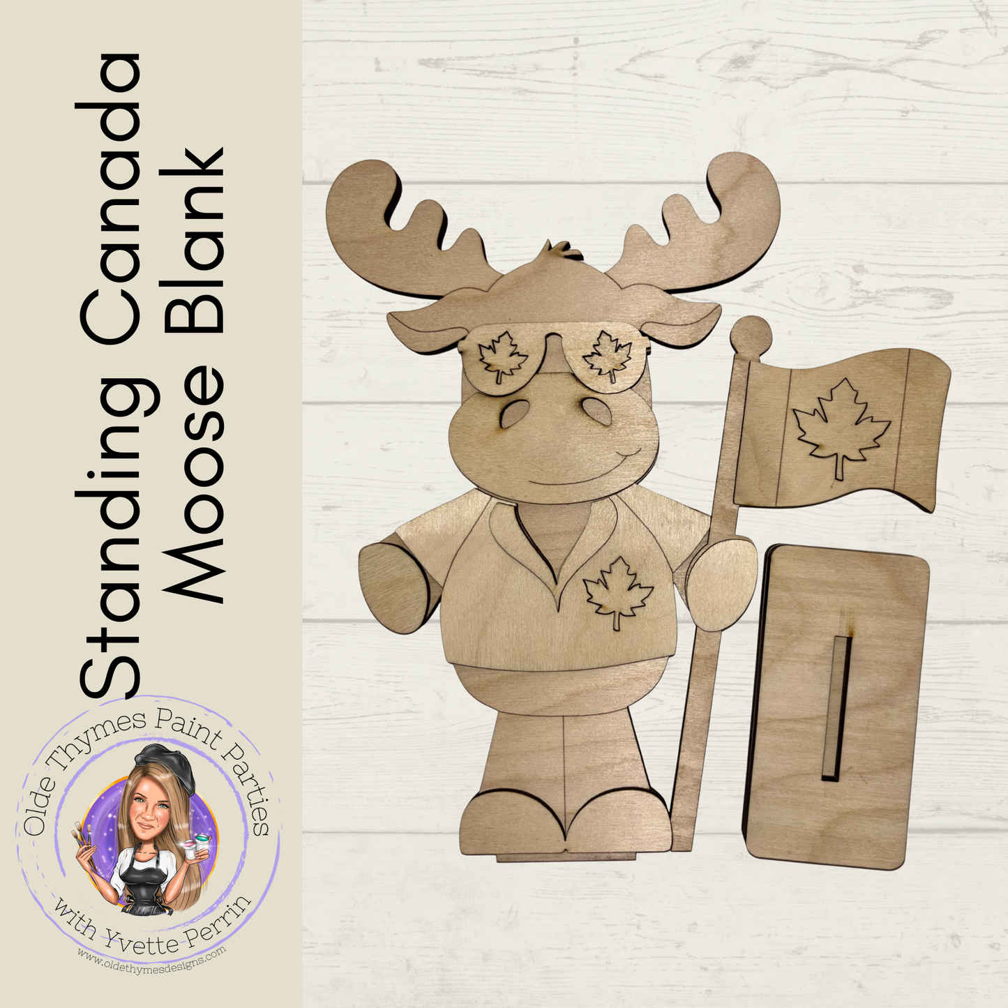 Canada Moose Blank