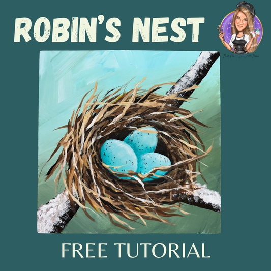 Robin's Nest FREE Virtual Paint Class