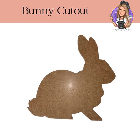 Spring Bunny CutOut