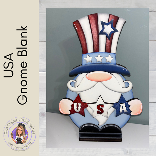 USA Gnome Blank