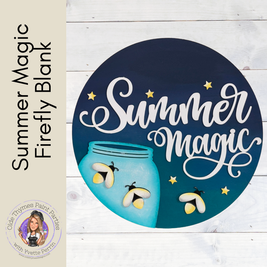 Summer Magic Firefly Blank