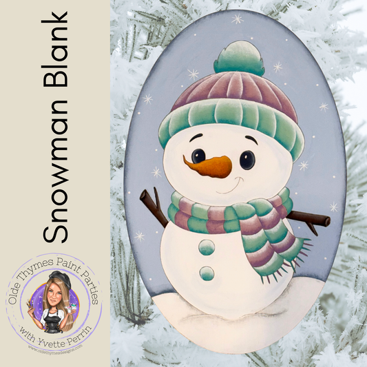 Snowman Blank