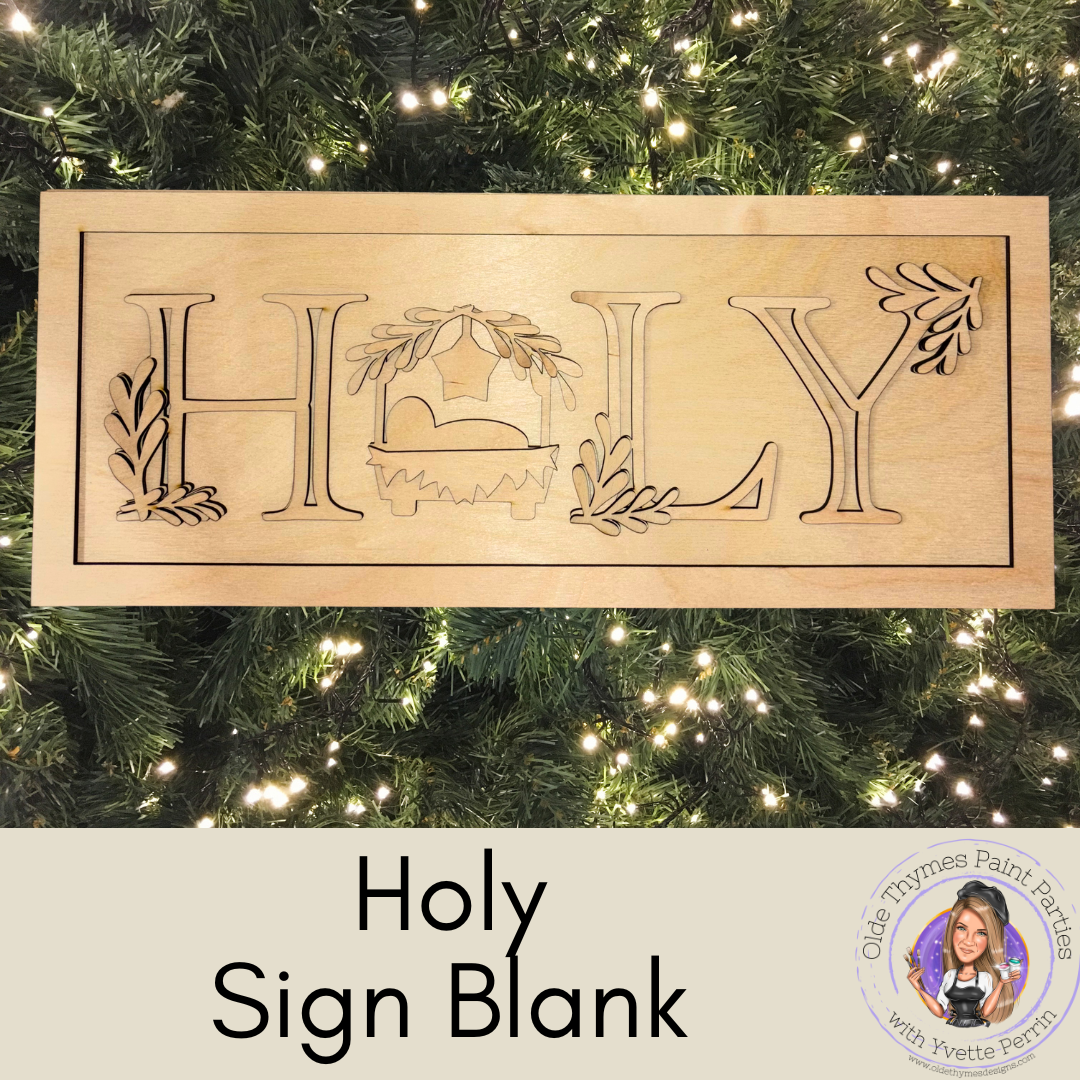 Holy Sign Blank