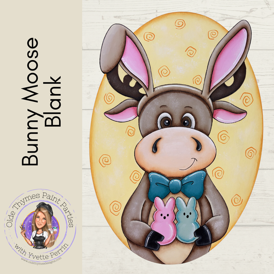 Bunny Moose Blank