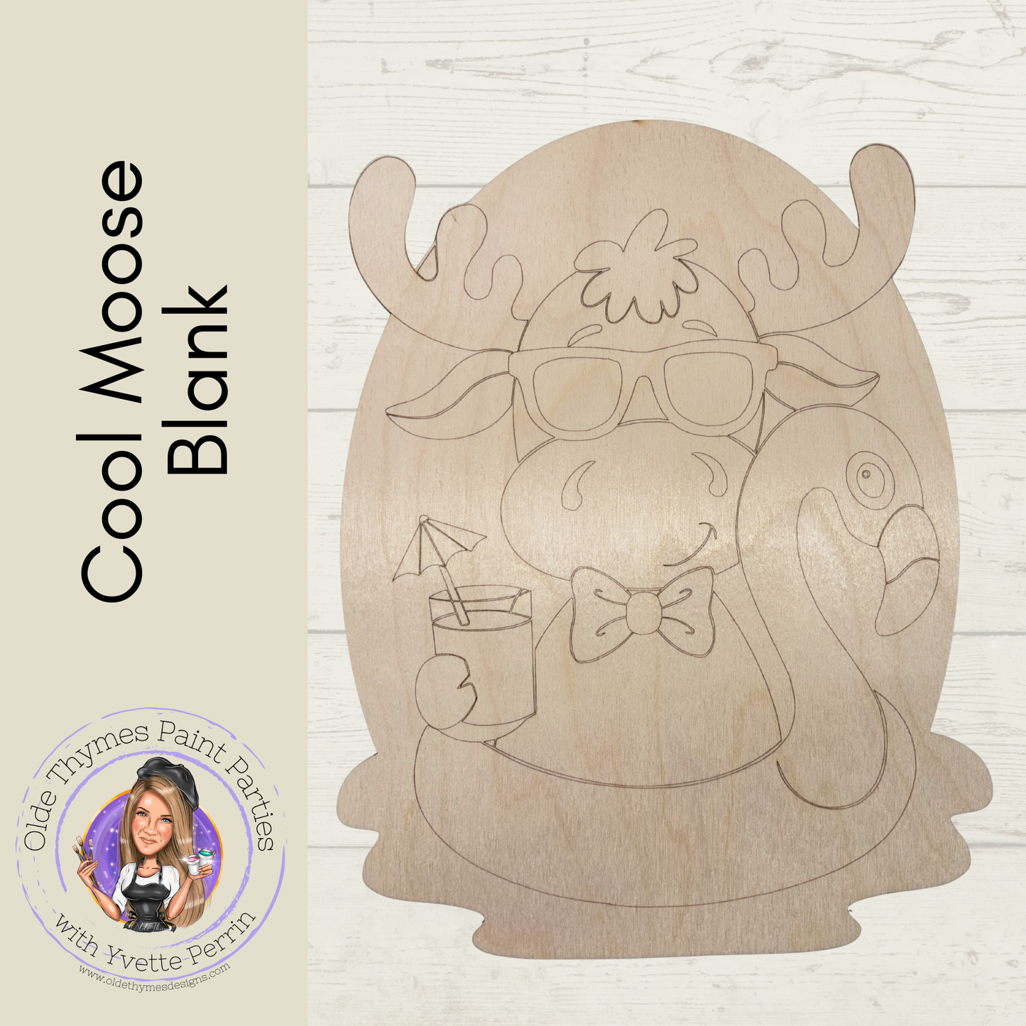 Cool Moose Blank