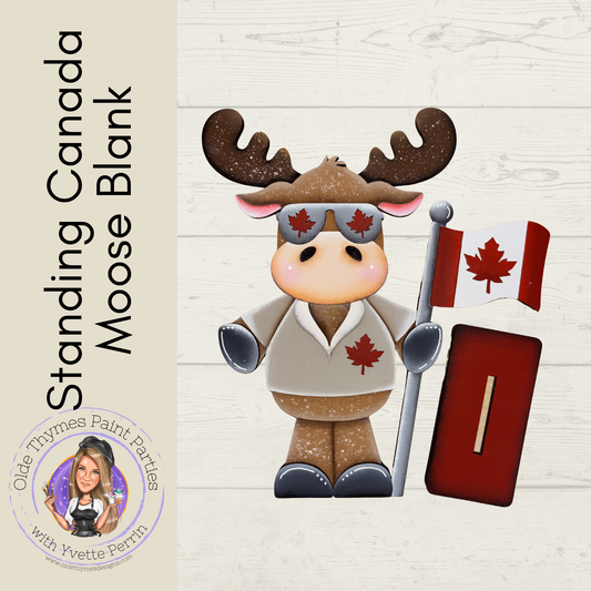 Canada Moose Blank