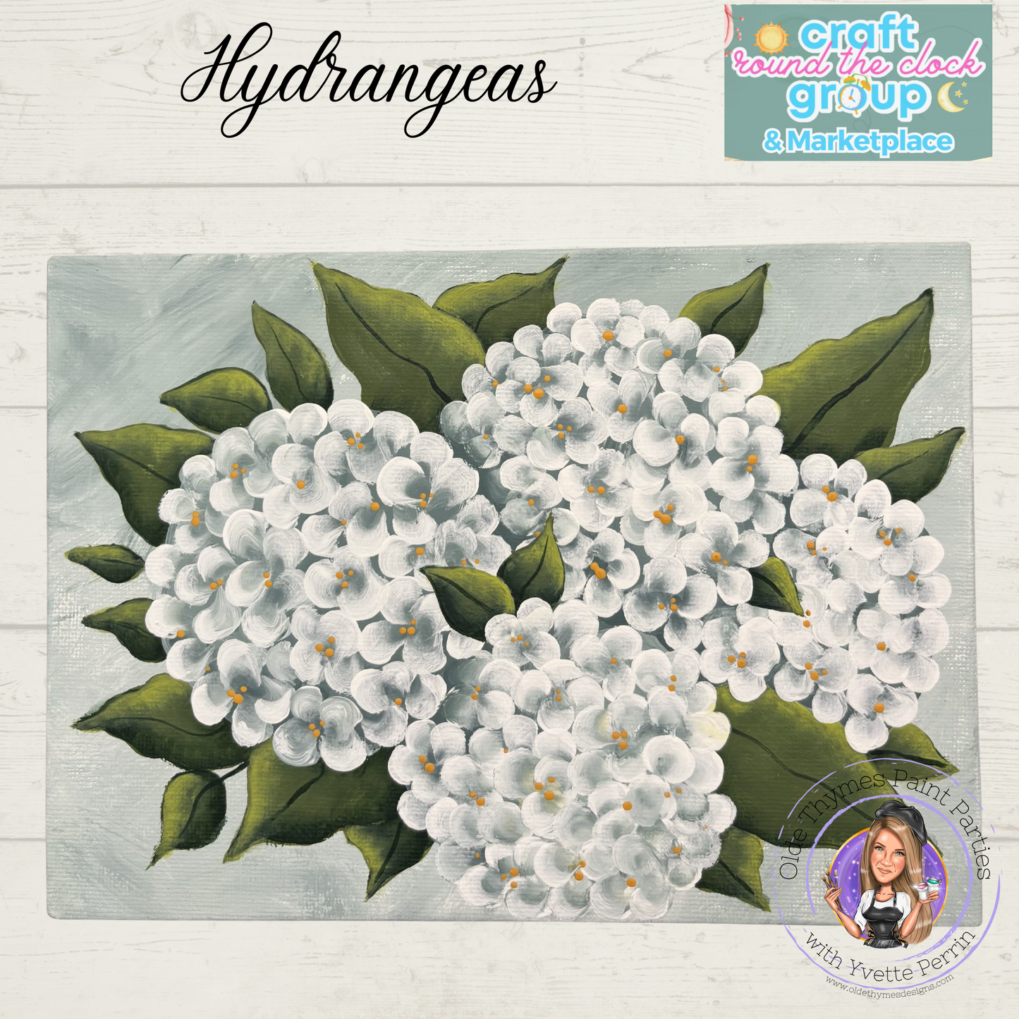 CRtC Hydrangea Template