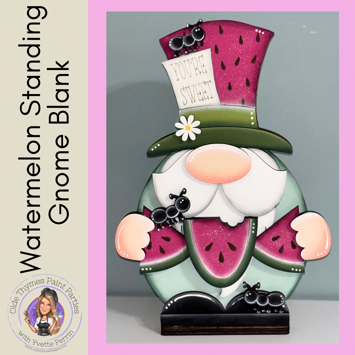 Watermelon Gnome Blank