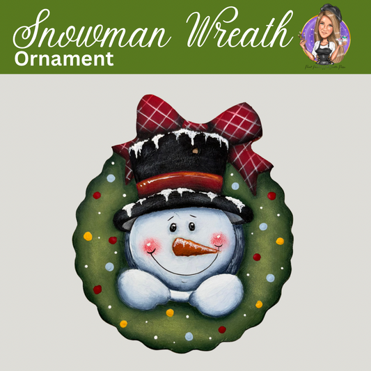 Snowman Wreath Ornament Kit