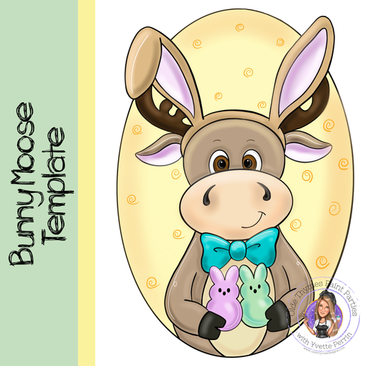 Bunny Moose Template