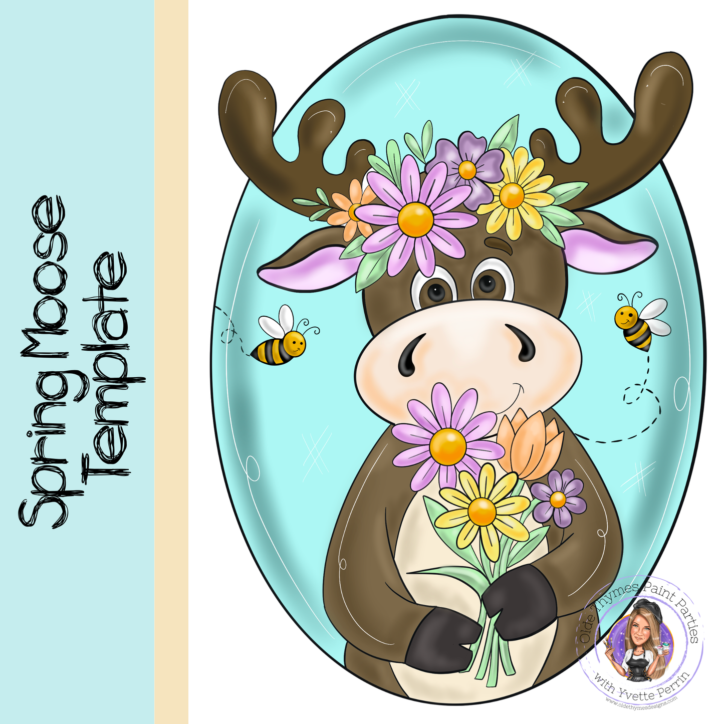 Spring Moose Template