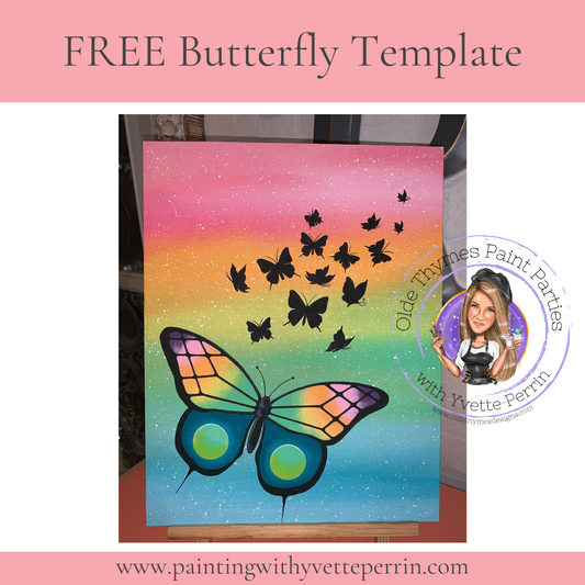 FREE Butterfly Template