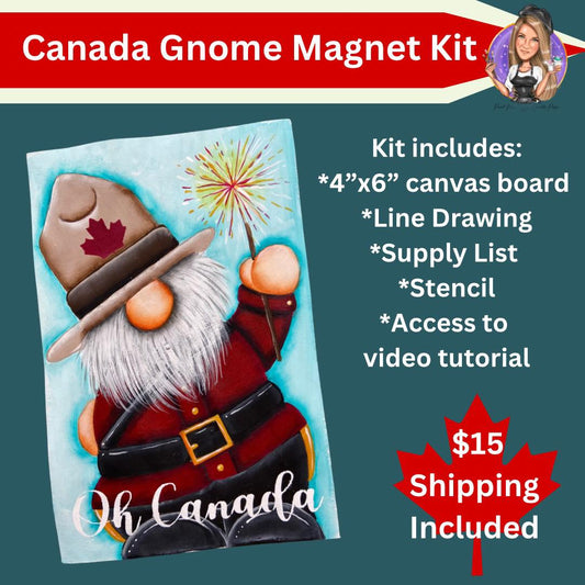 Canada Gnome Magnet Kit