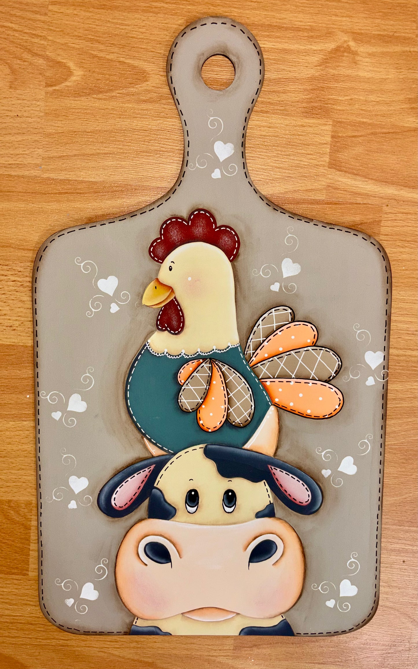 S-Farmhouse Cow & Chicken